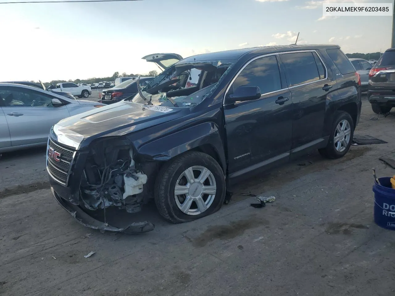 2015 GMC Terrain Sle VIN: 2GKALMEK9F6203485 Lot: 70582424