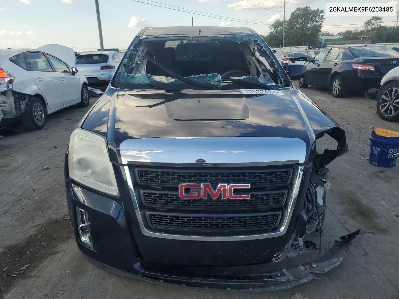 2015 GMC Terrain Sle VIN: 2GKALMEK9F6203485 Lot: 70582424