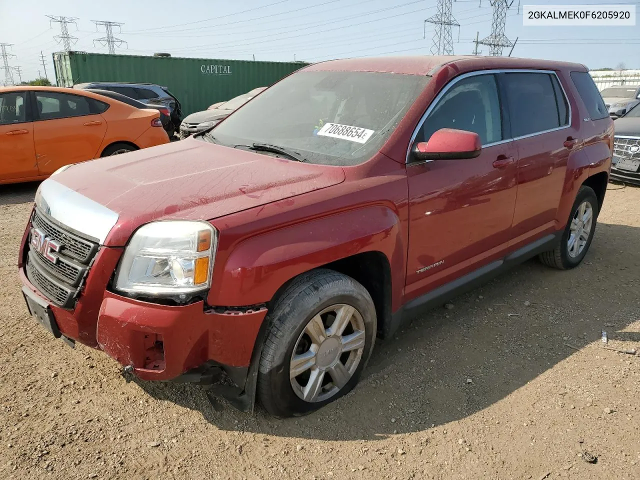 2GKALMEK0F6205920 2015 GMC Terrain Sle