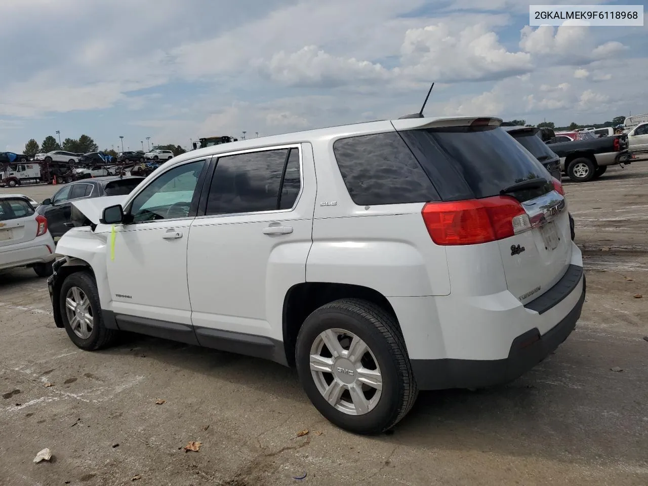 2015 GMC Terrain Sle VIN: 2GKALMEK9F6118968 Lot: 71008634