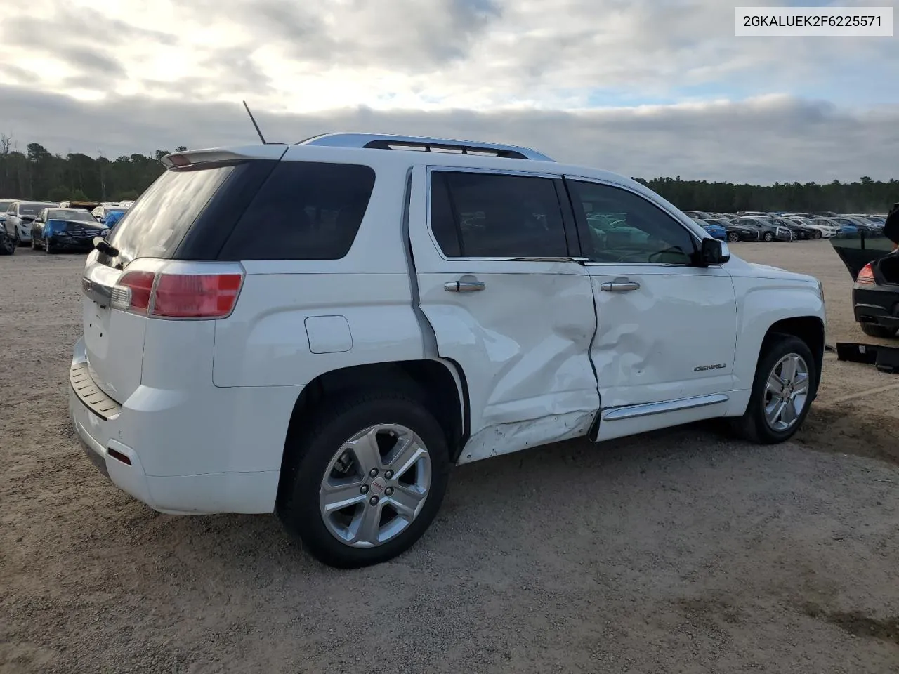 2015 GMC Terrain Denali VIN: 2GKALUEK2F6225571 Lot: 71036794