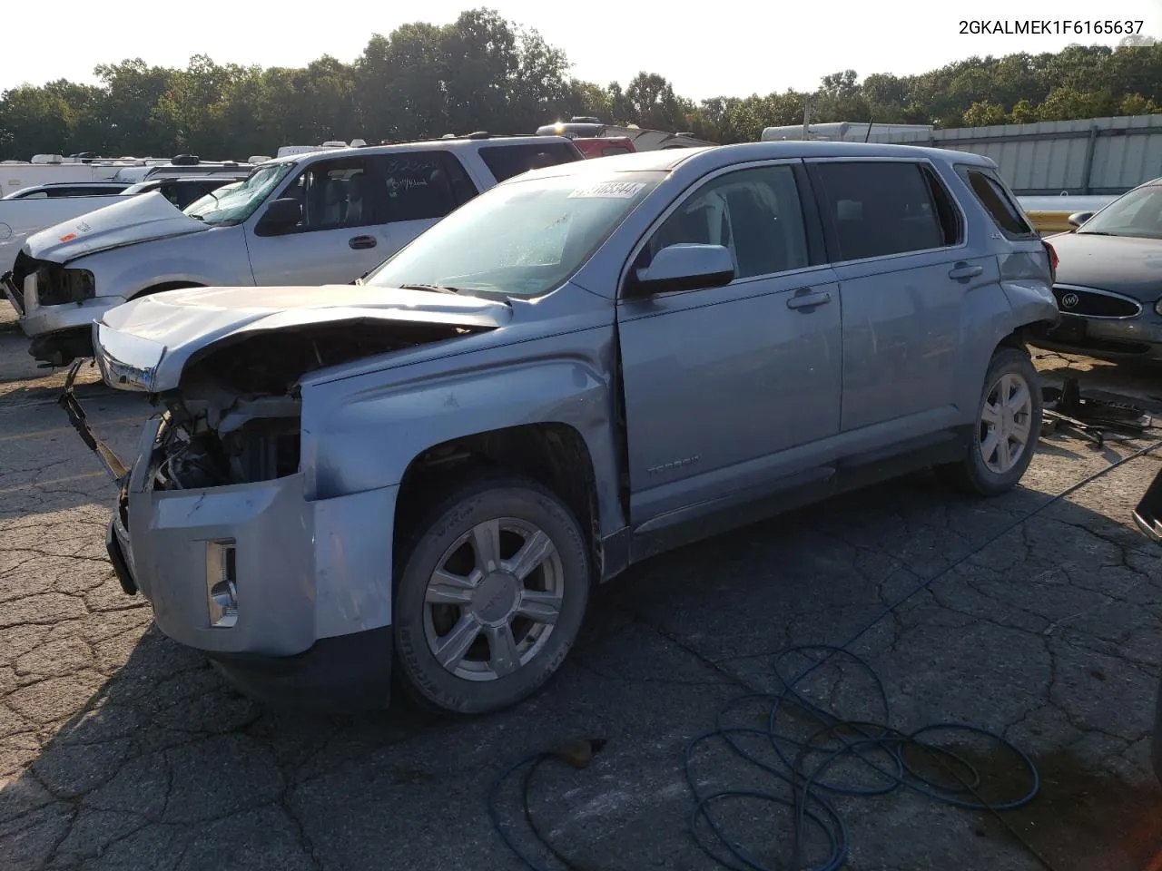 2015 GMC Terrain Sle VIN: 2GKALMEK1F6165637 Lot: 71108344