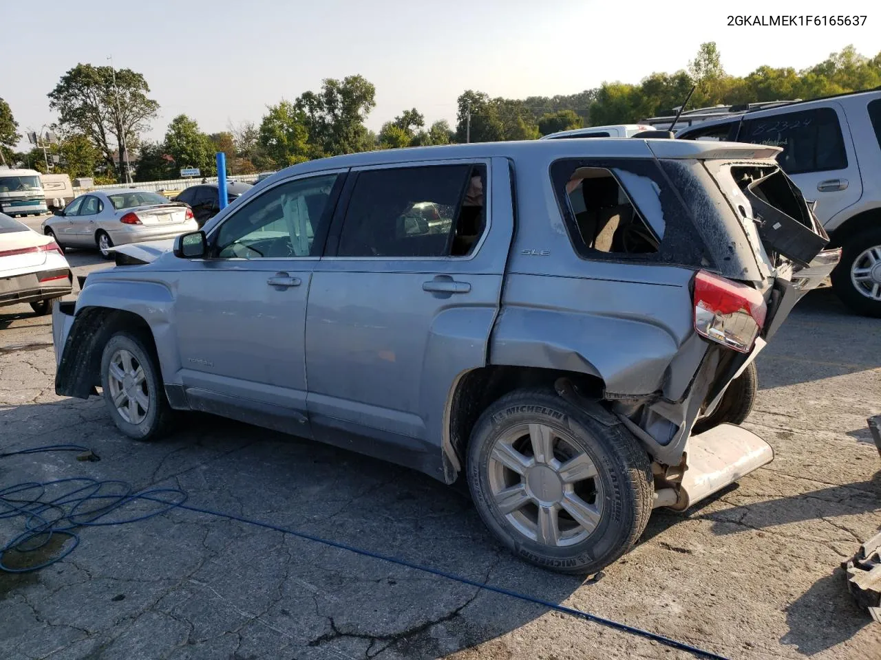 2015 GMC Terrain Sle VIN: 2GKALMEK1F6165637 Lot: 71108344