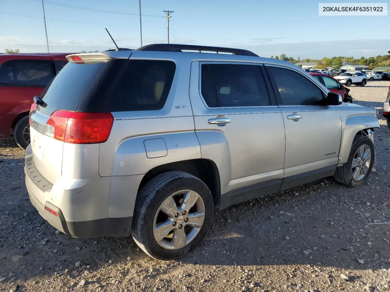 2015 GMC Terrain Slt VIN: 2GKALSEK4F6351922 Lot: 71202354