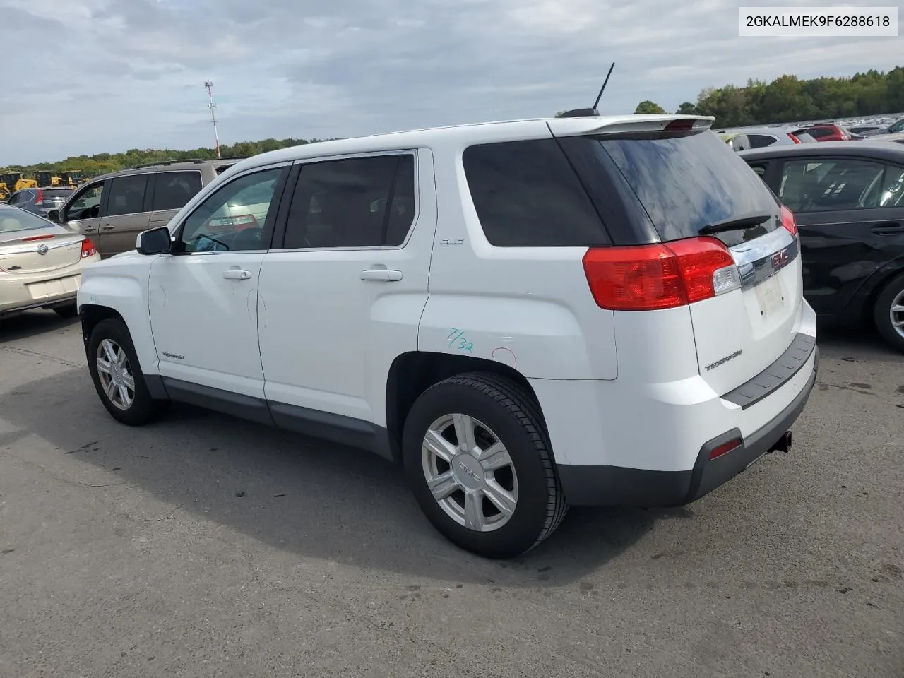 2015 GMC Terrain Sle VIN: 2GKALMEK9F6288618 Lot: 71466784