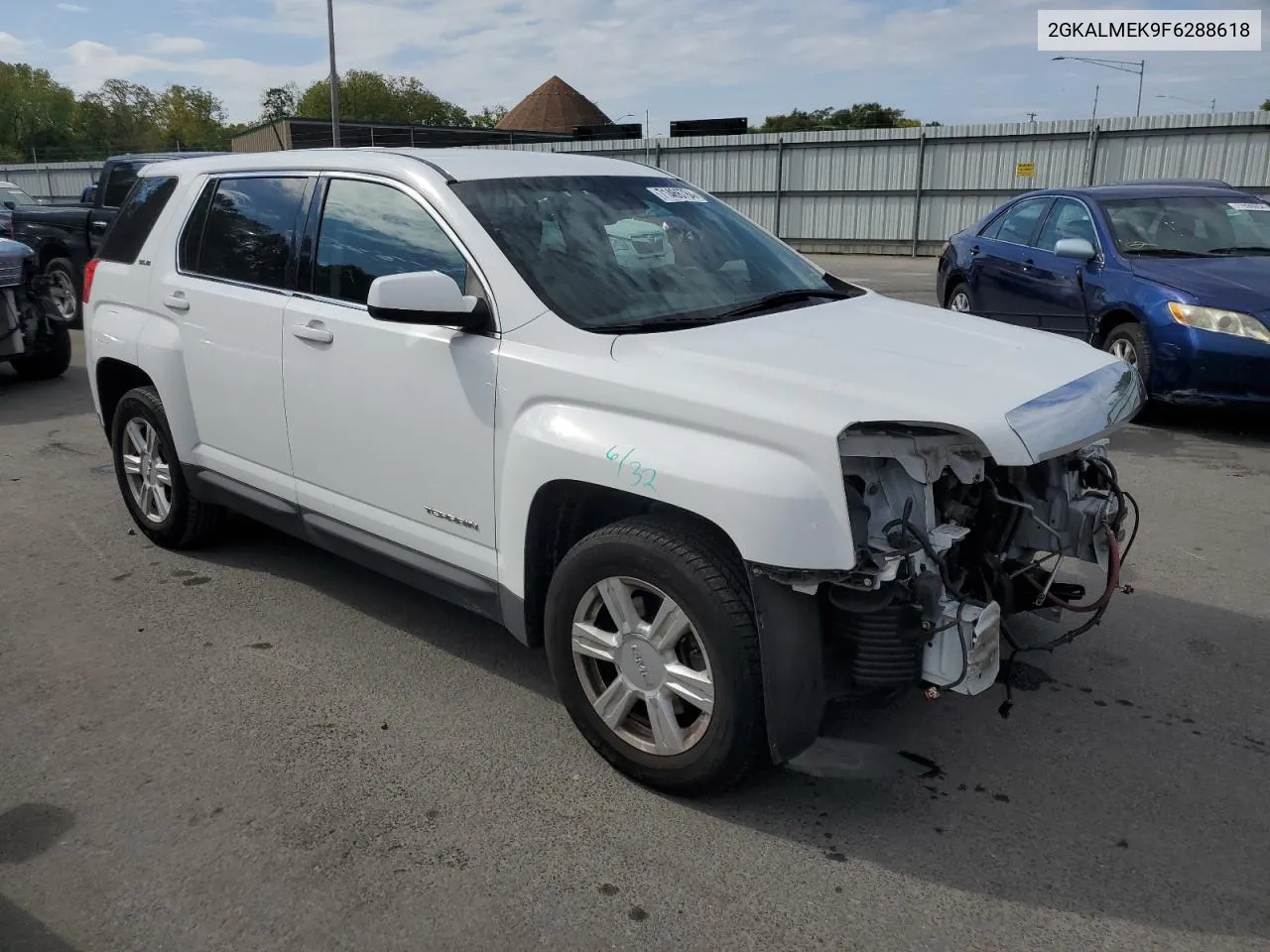 2015 GMC Terrain Sle VIN: 2GKALMEK9F6288618 Lot: 71466784