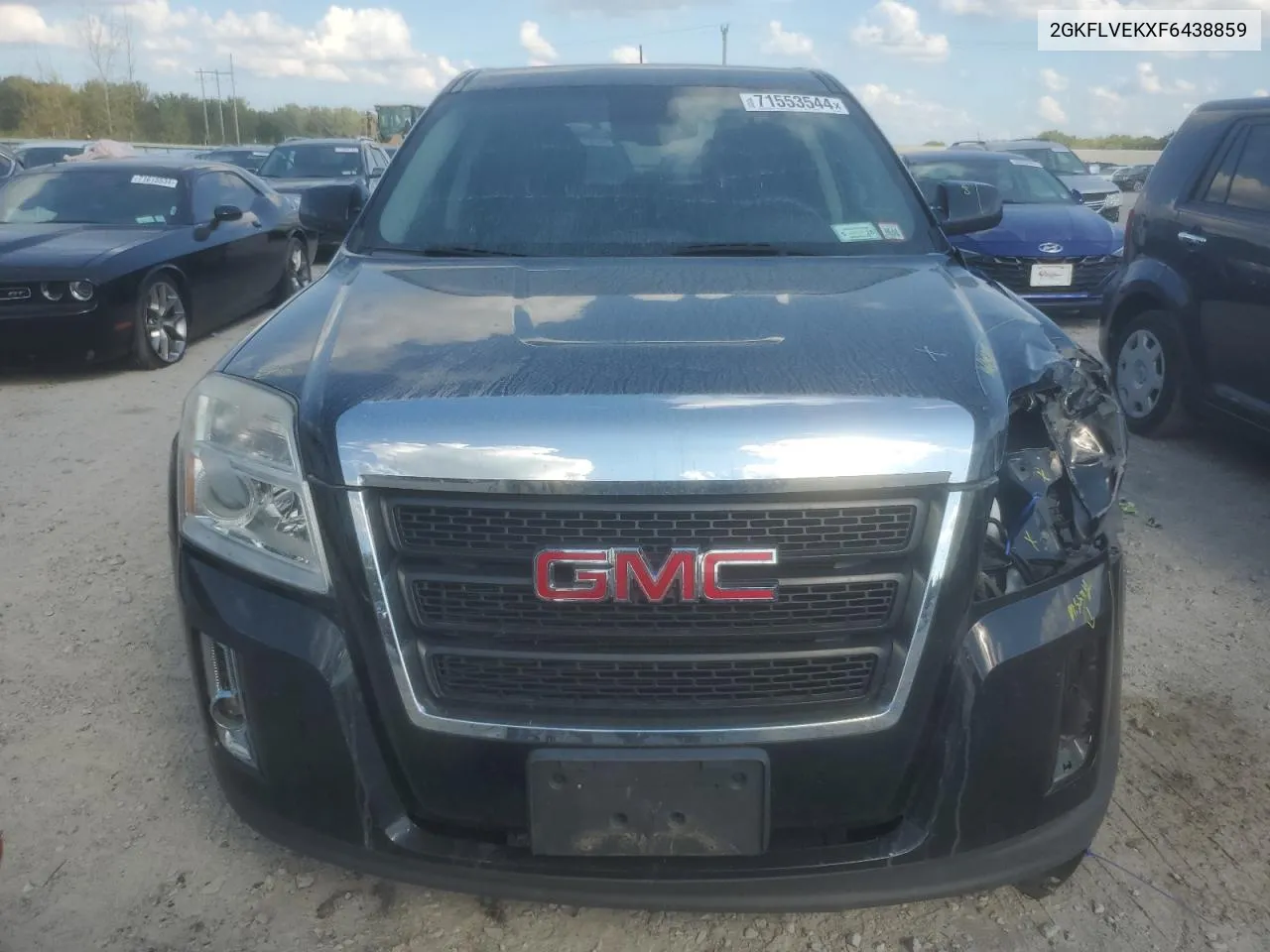 2015 GMC Terrain Sle VIN: 2GKFLVEKXF6438859 Lot: 71553544