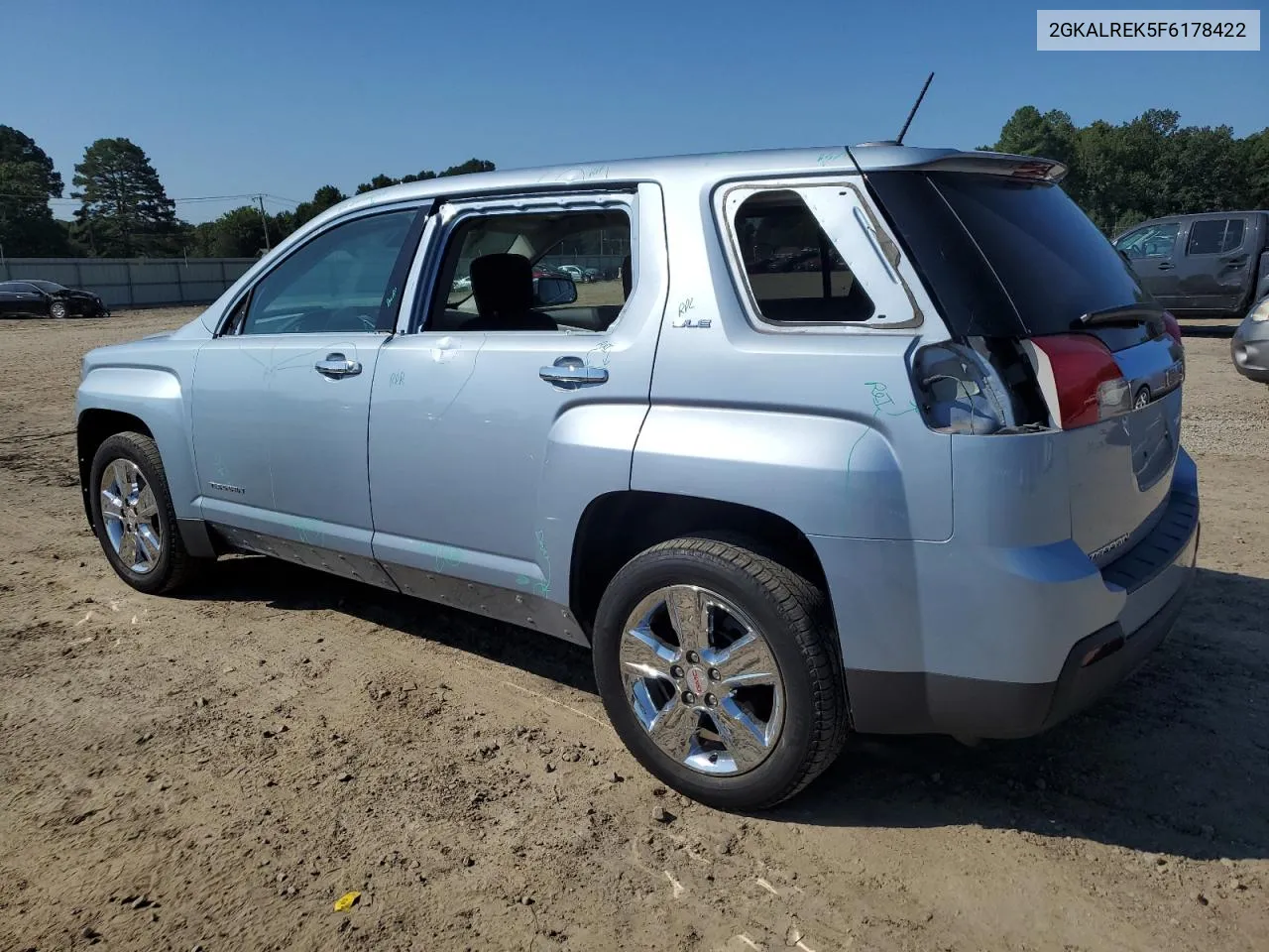 2015 GMC Terrain Sle VIN: 2GKALREK5F6178422 Lot: 71708004