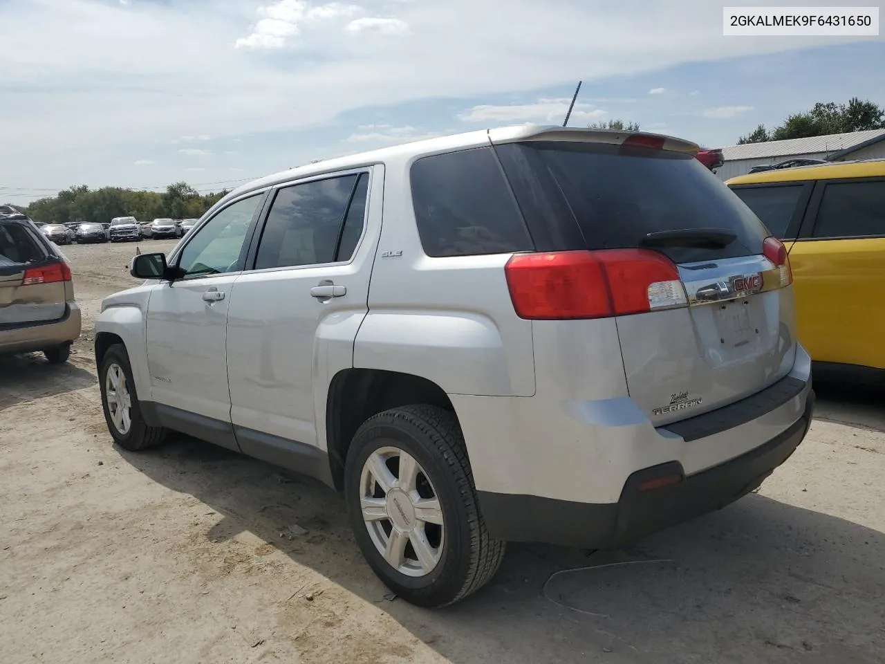 2015 GMC Terrain Sle VIN: 2GKALMEK9F6431650 Lot: 72187794