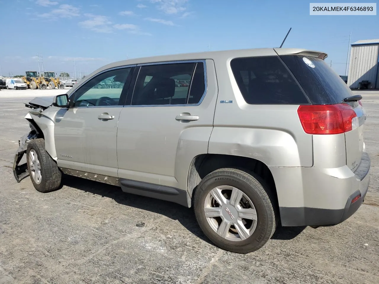 2015 GMC Terrain Sle VIN: 2GKALMEK4F6346893 Lot: 72463434