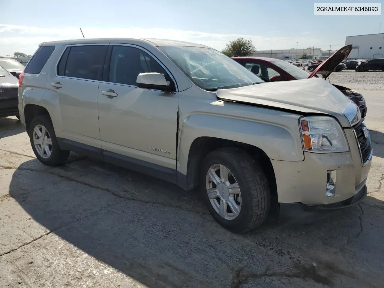 2GKALMEK4F6346893 2015 GMC Terrain Sle