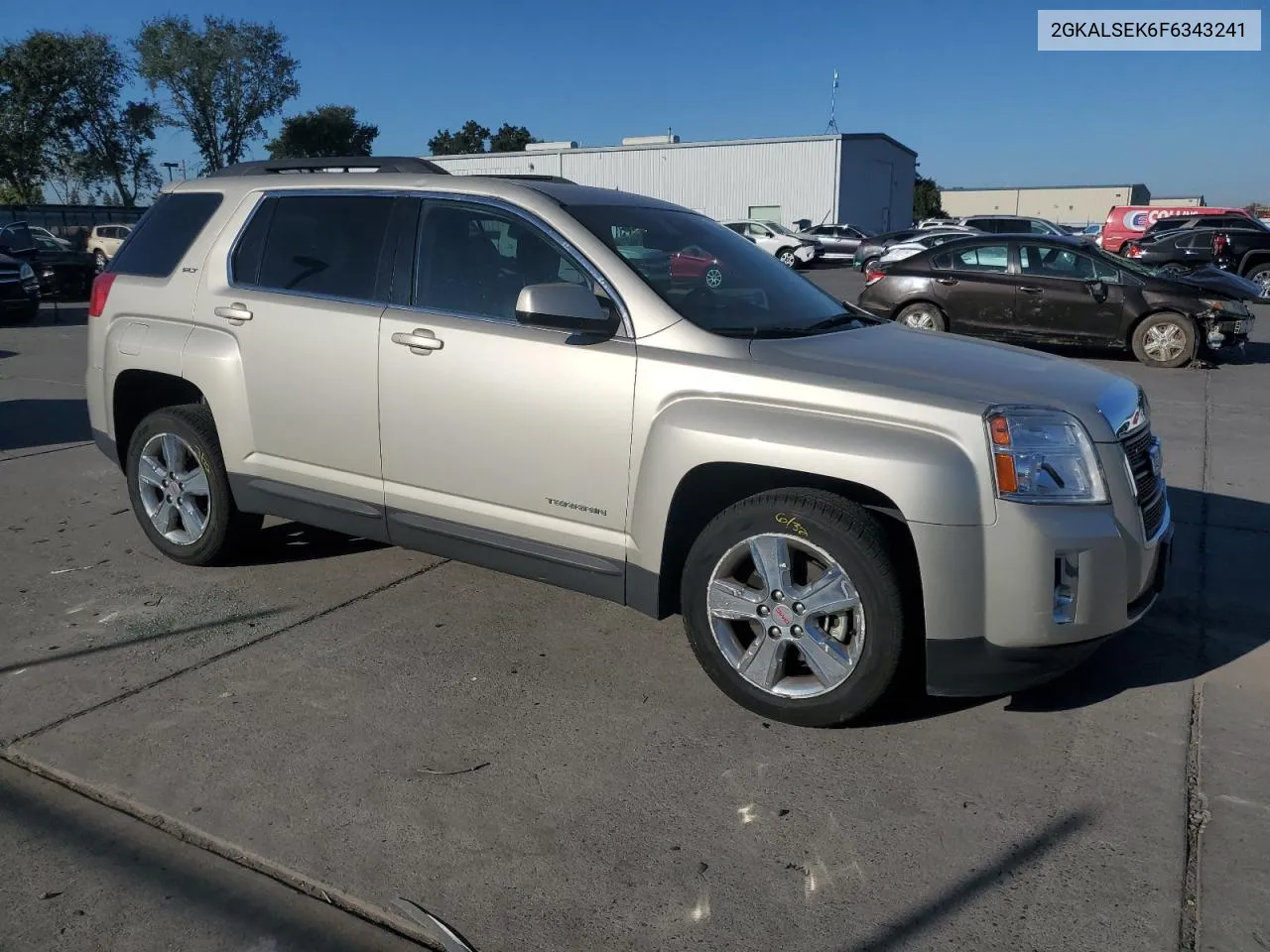 2015 GMC Terrain Slt VIN: 2GKALSEK6F6343241 Lot: 72822324