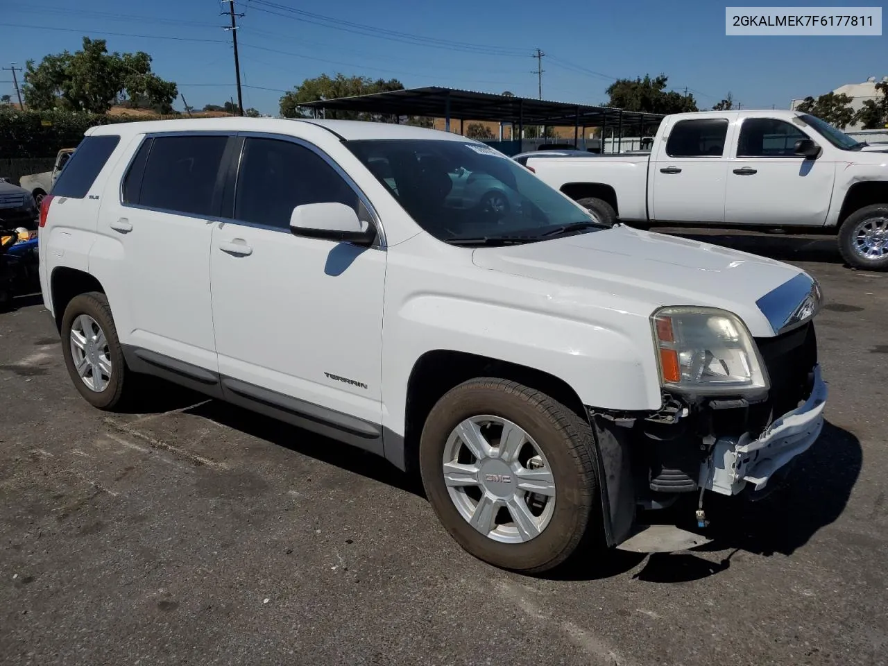 2015 GMC Terrain Sle VIN: 2GKALMEK7F6177811 Lot: 73000194