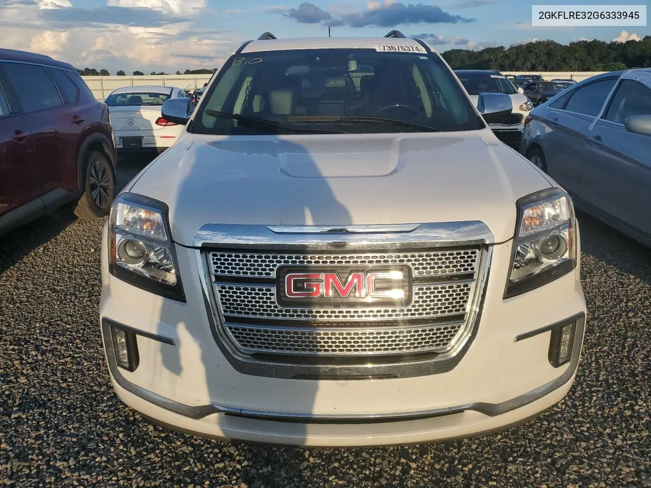 2015 GMC Terrain Denali VIN: 2GKFLRE32G6333945 Lot: 73676374