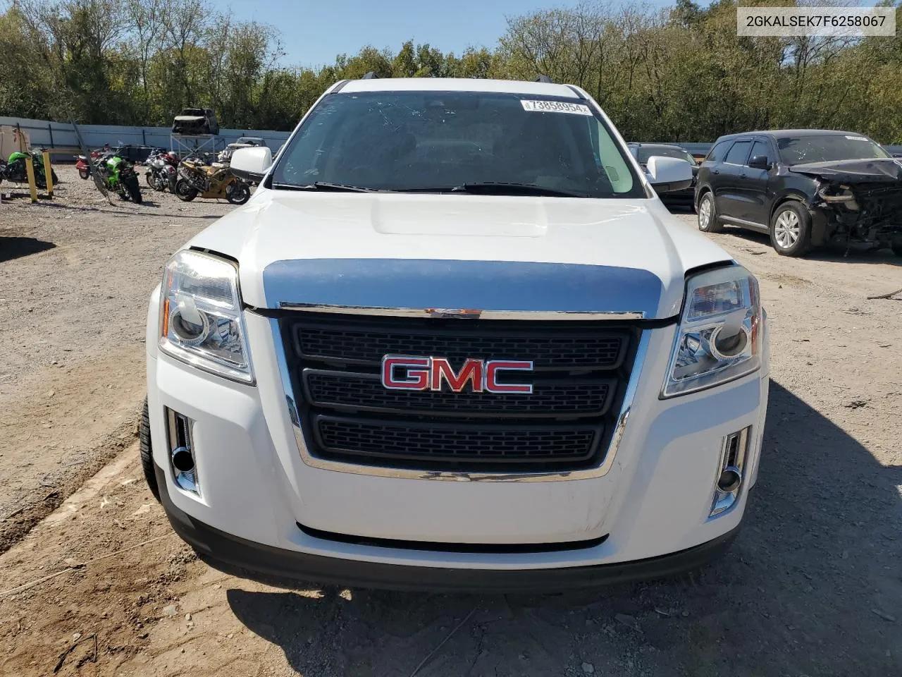 2015 GMC Terrain Slt VIN: 2GKALSEK7F6258067 Lot: 73858954