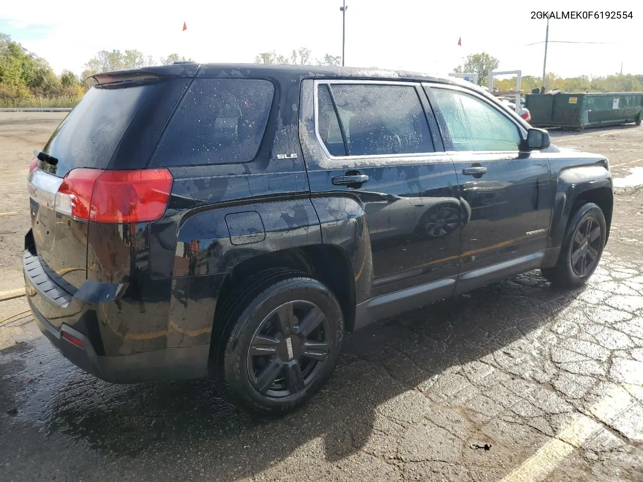 2015 GMC Terrain Sle VIN: 2GKALMEK0F6192554 Lot: 73927904