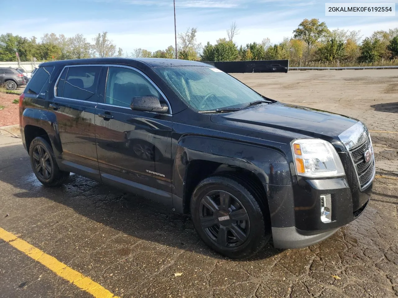 2015 GMC Terrain Sle VIN: 2GKALMEK0F6192554 Lot: 73927904