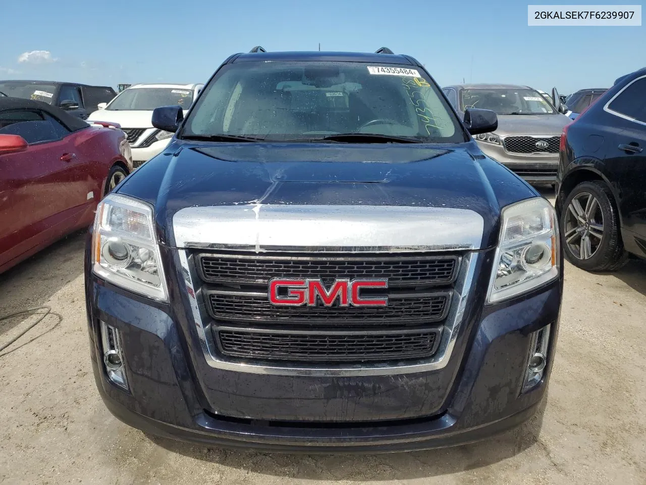 2015 GMC Terrain Slt VIN: 2GKALSEK7F6239907 Lot: 74355484