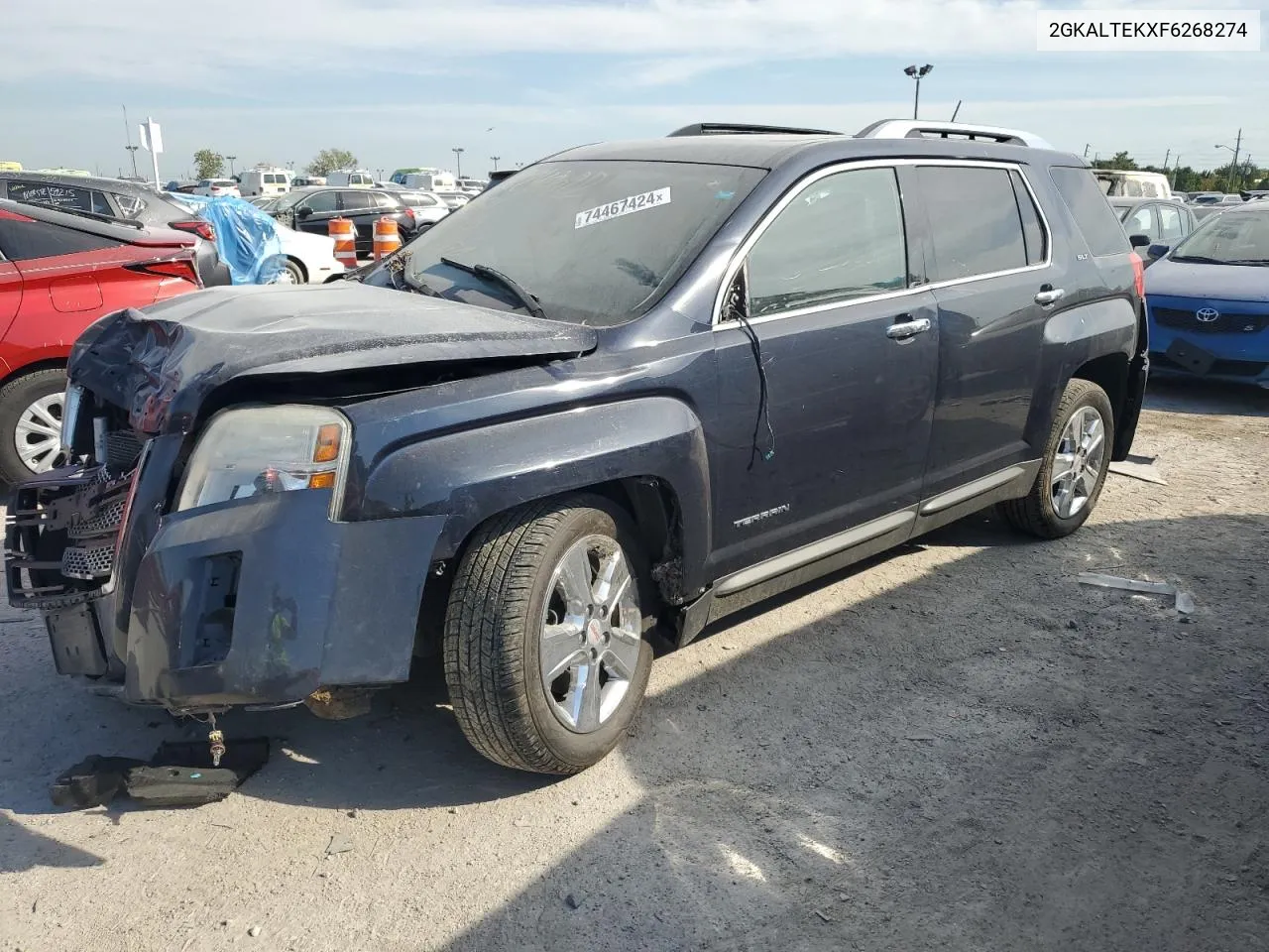 2015 GMC Terrain Slt VIN: 2GKALTEKXF6268274 Lot: 74467424