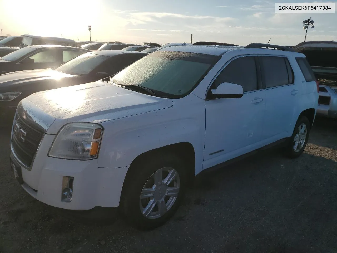 2015 GMC Terrain Slt VIN: 2GKALSEK6F6417984 Lot: 74501574