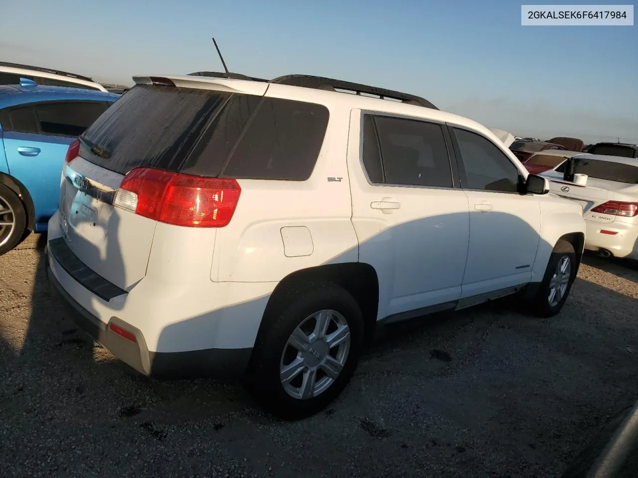 2015 GMC Terrain Slt VIN: 2GKALSEK6F6417984 Lot: 74501574