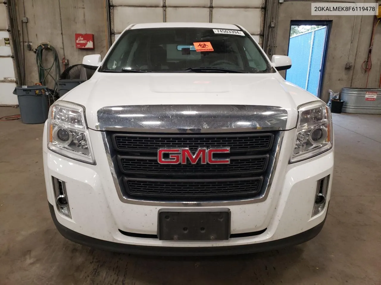 2015 GMC Terrain Sle VIN: 2GKALMEK8F6119478 Lot: 74503394