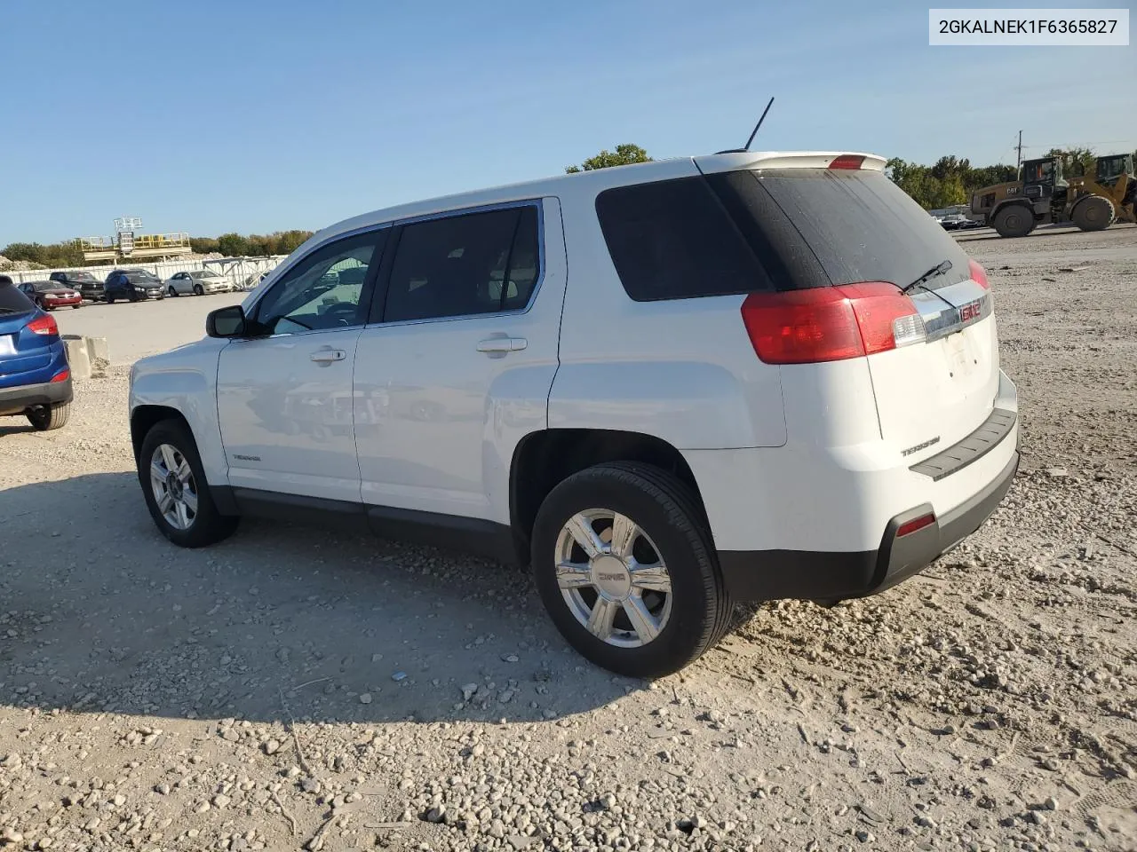 2015 GMC Terrain Sl VIN: 2GKALNEK1F6365827 Lot: 74572194