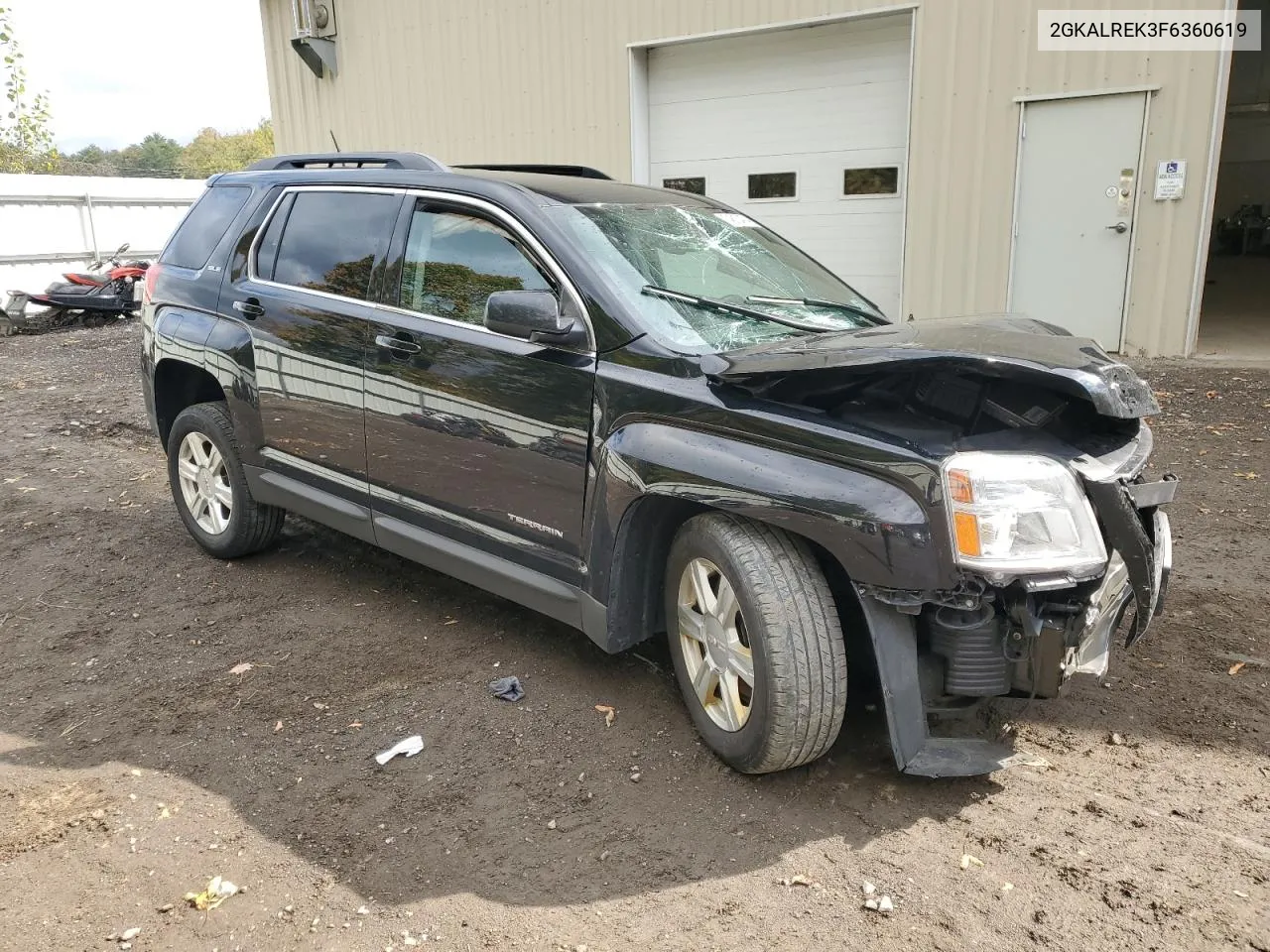 2015 GMC Terrain Sle VIN: 2GKALREK3F6360619 Lot: 74610474