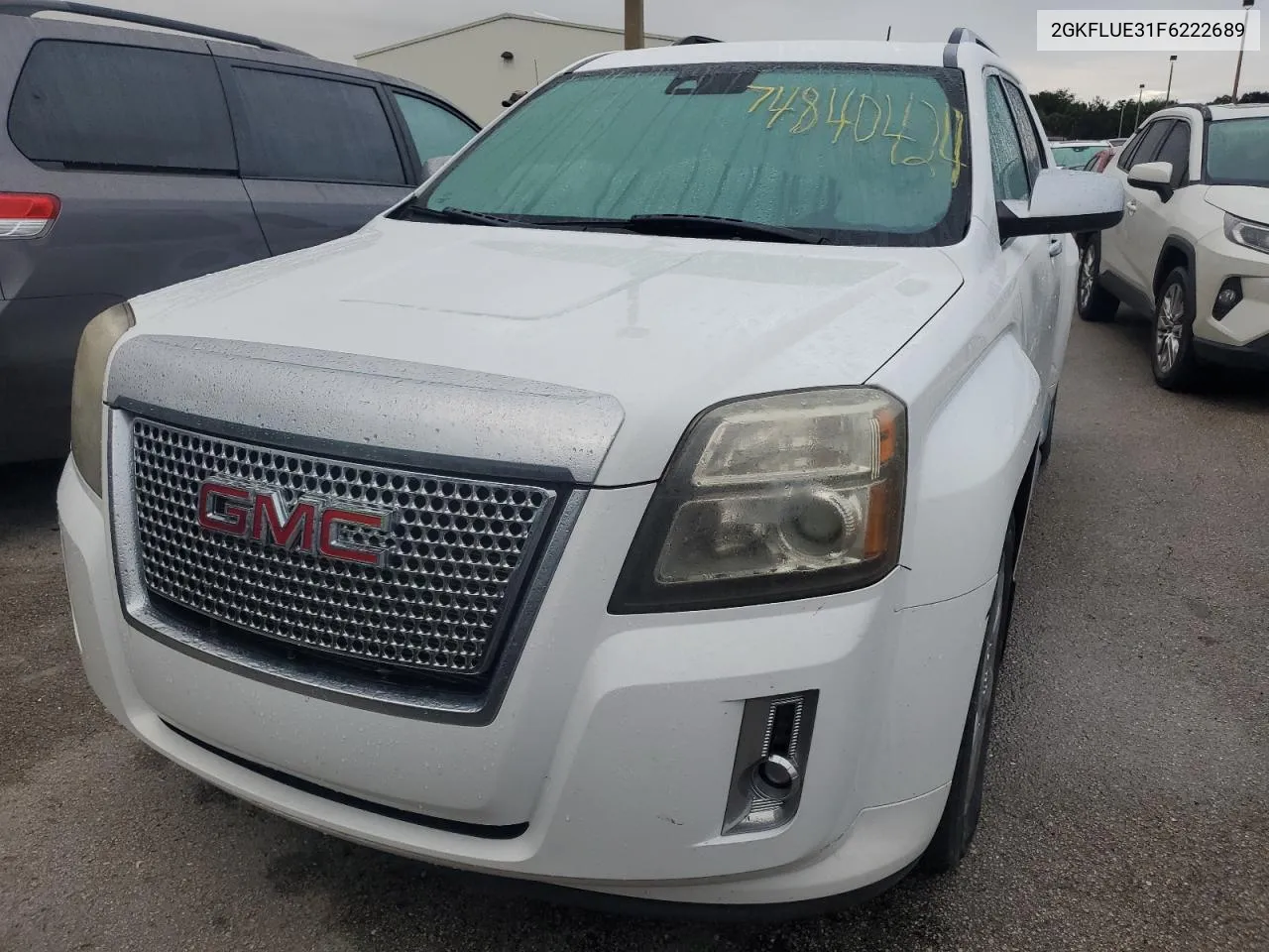 2015 GMC Terrain Denali VIN: 2GKFLUE31F6222689 Lot: 74840424