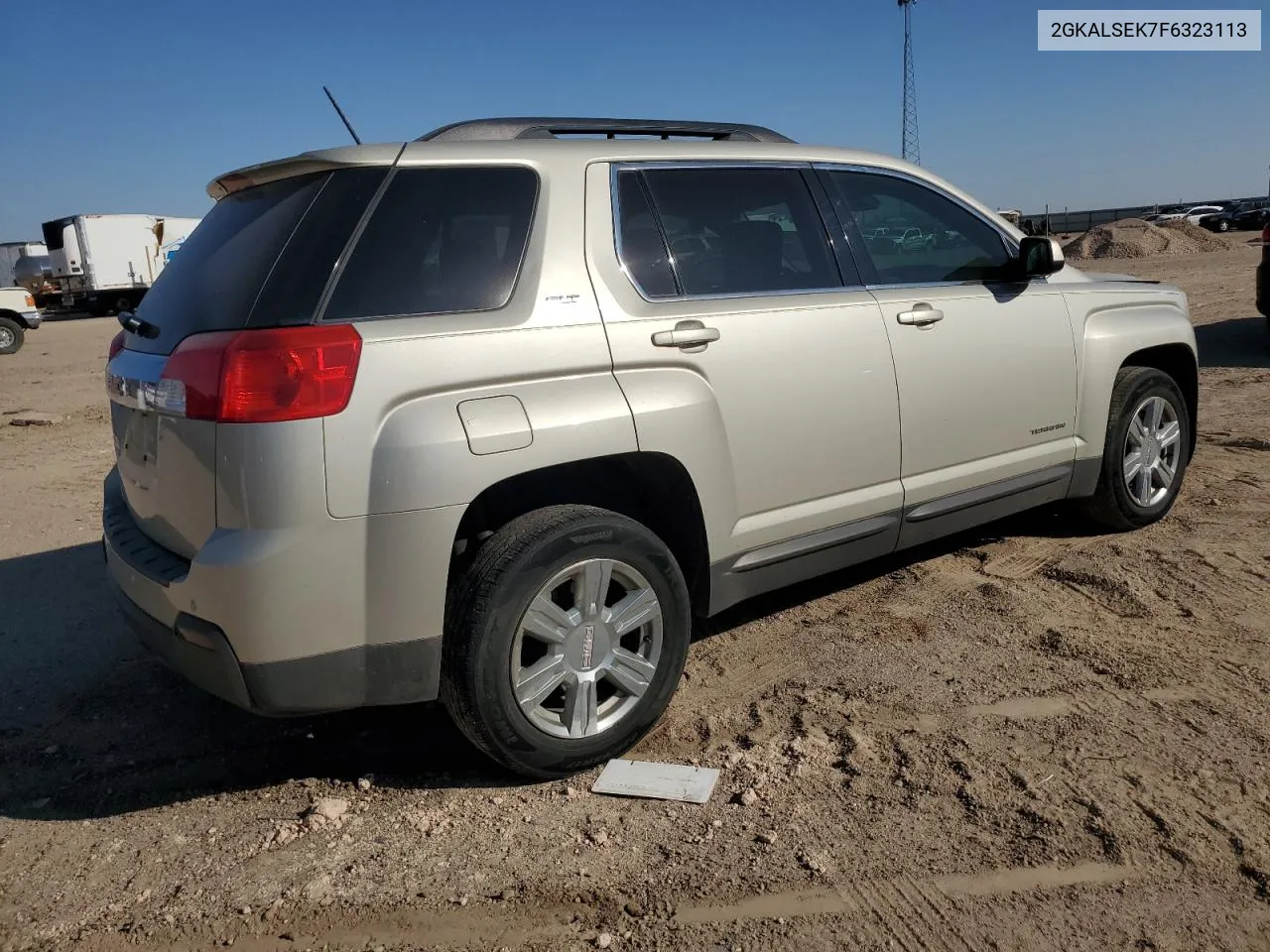 2015 GMC Terrain Slt VIN: 2GKALSEK7F6323113 Lot: 75030374