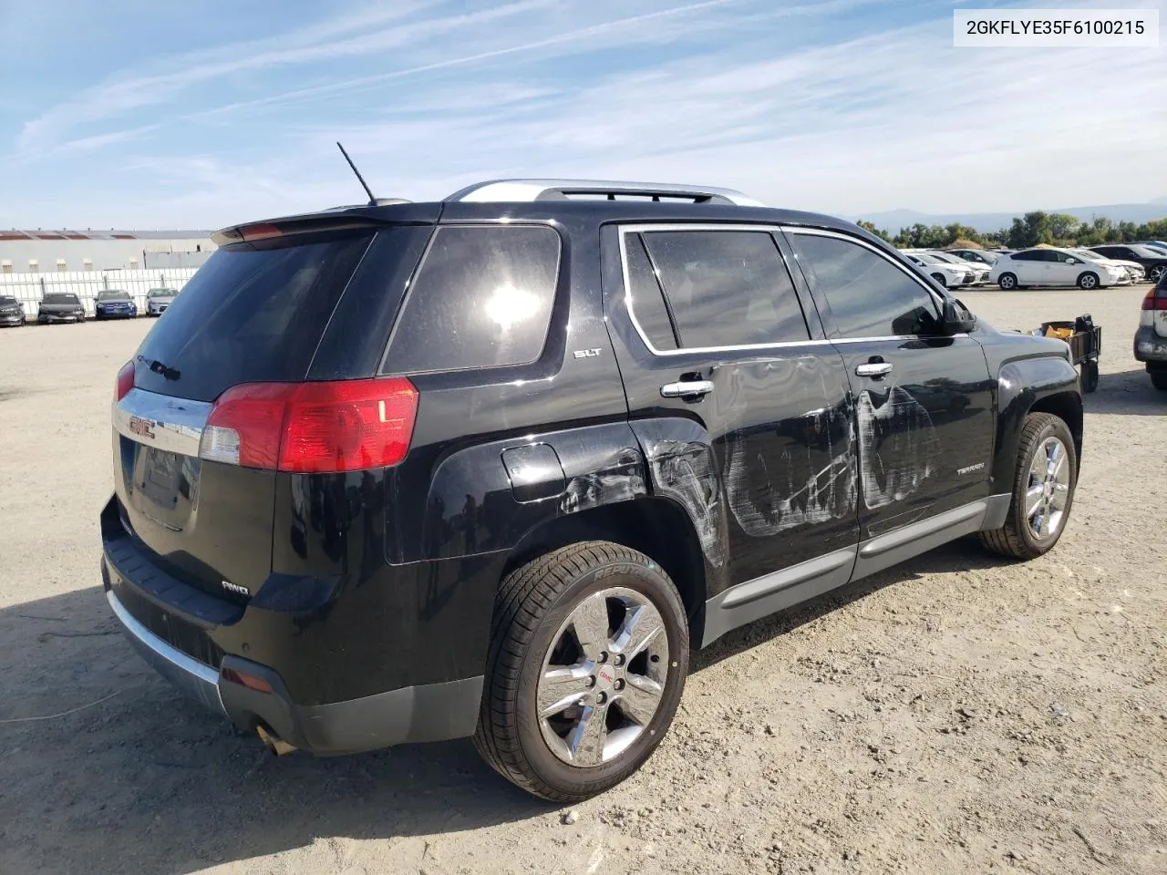 2015 GMC Terrain Slt VIN: 2GKFLYE35F6100215 Lot: 75098074