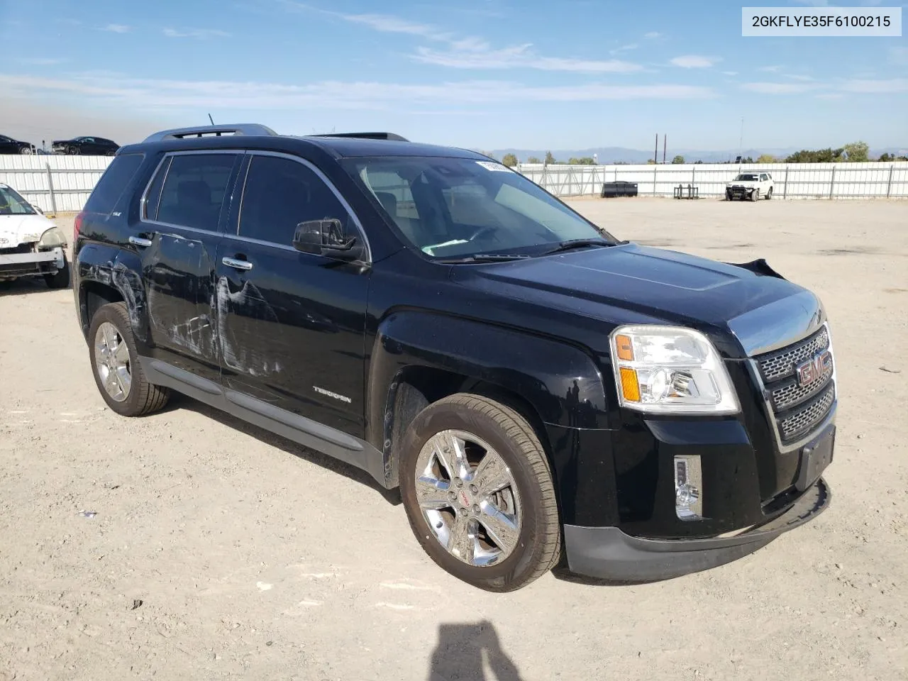 2015 GMC Terrain Slt VIN: 2GKFLYE35F6100215 Lot: 75098074