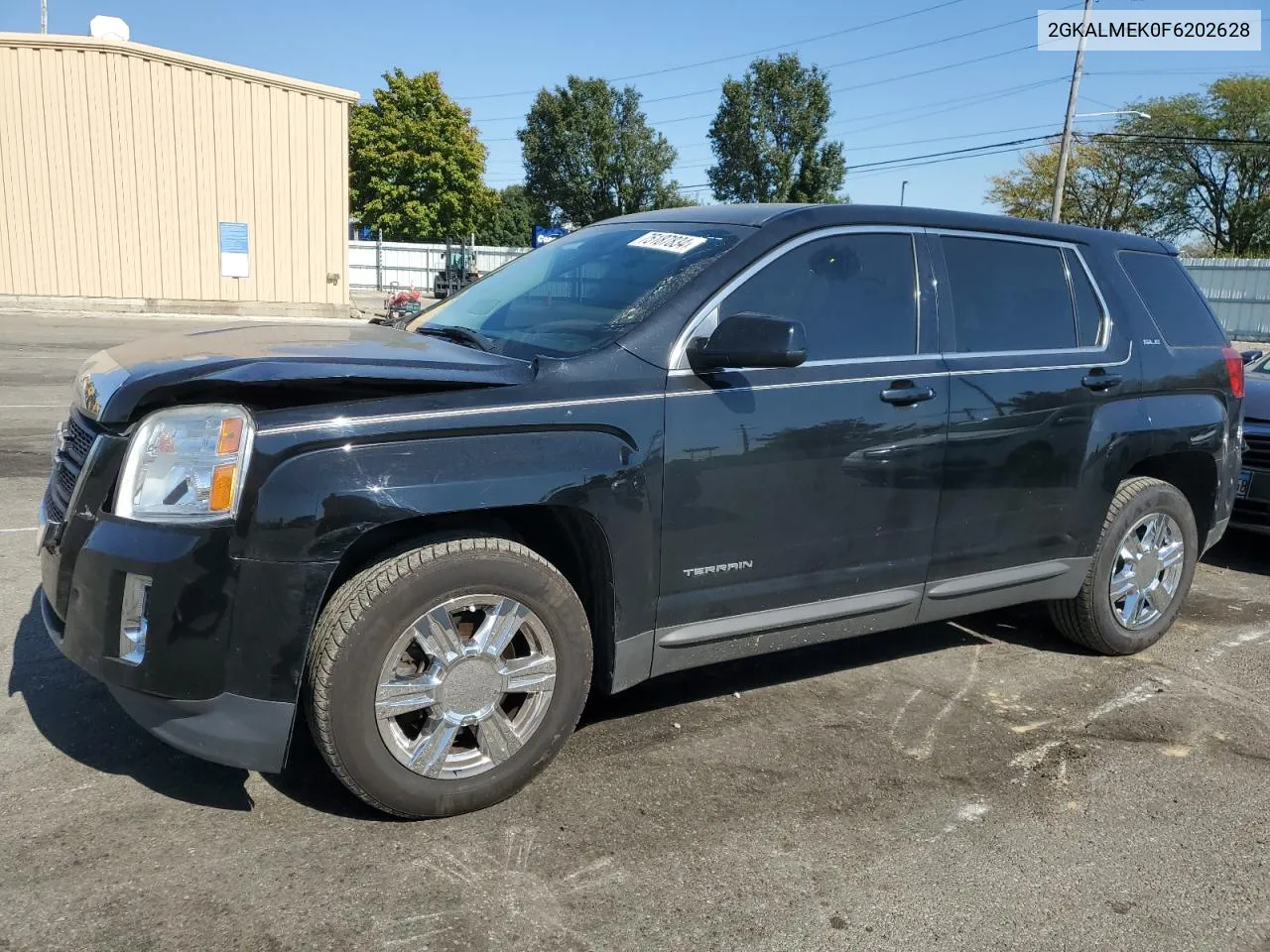 2015 GMC Terrain Sle VIN: 2GKALMEK0F6202628 Lot: 75187834