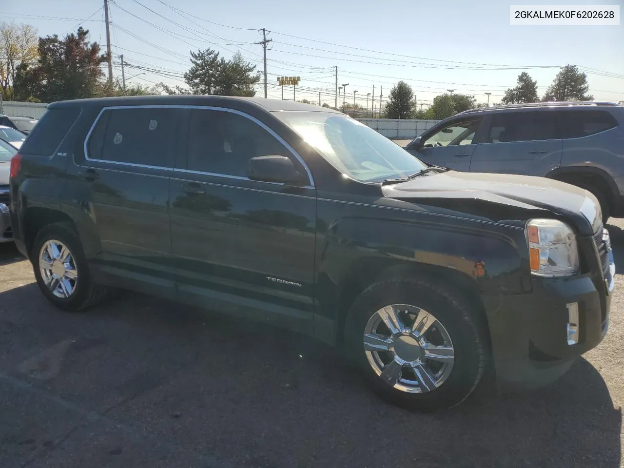 2015 GMC Terrain Sle VIN: 2GKALMEK0F6202628 Lot: 75187834