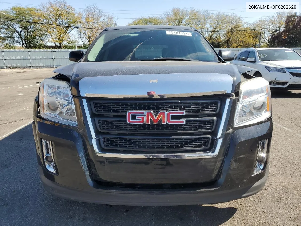 2015 GMC Terrain Sle VIN: 2GKALMEK0F6202628 Lot: 75187834