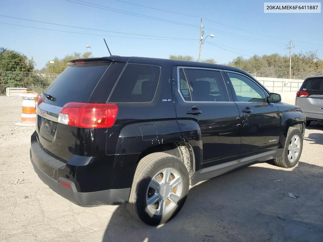 2015 GMC Terrain Sle VIN: 2GKALMEK6F6411887 Lot: 75206964