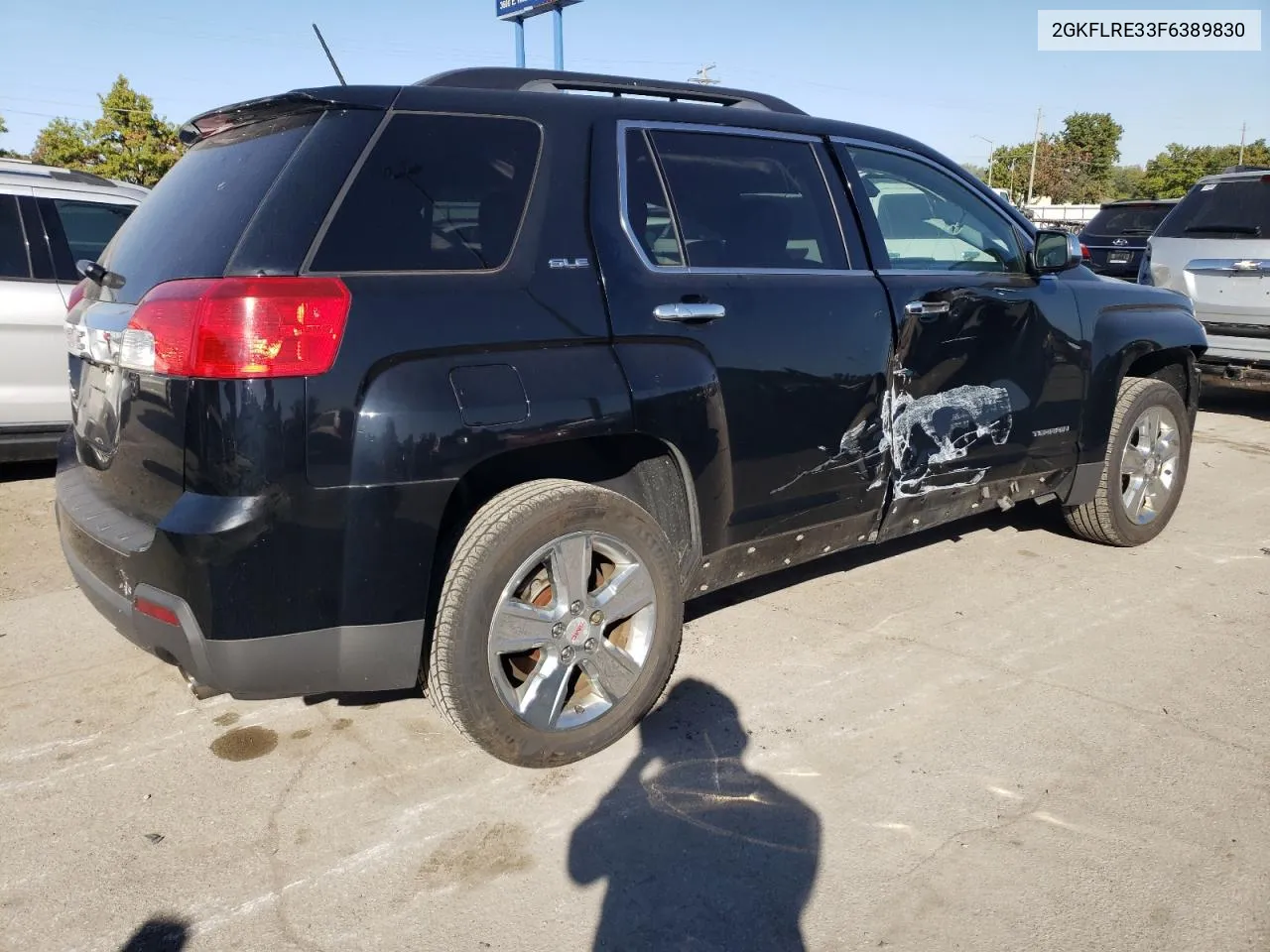 2015 GMC Terrain Sle VIN: 2GKFLRE33F6389830 Lot: 75321724