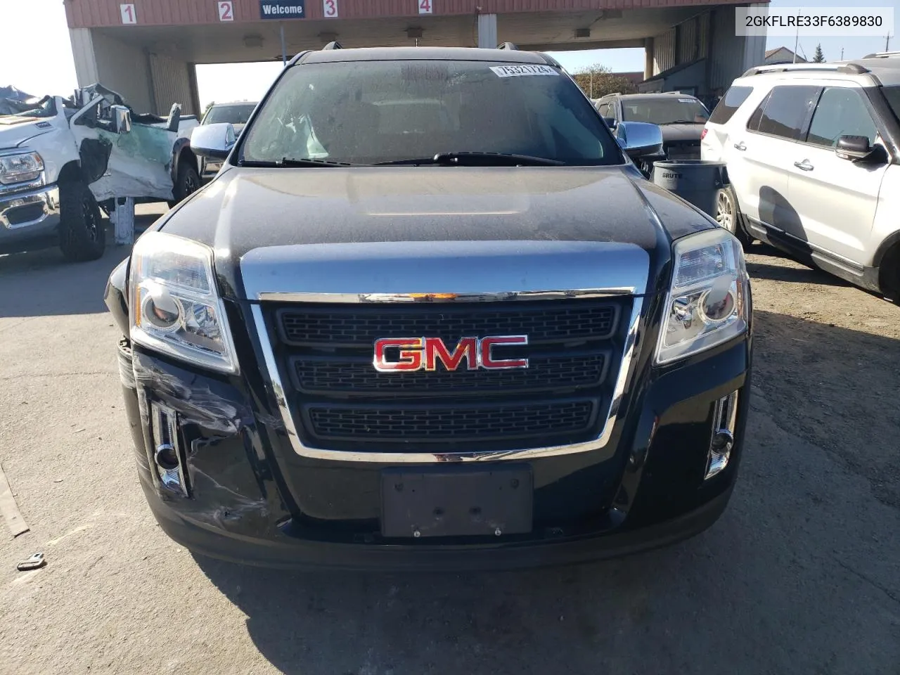 2015 GMC Terrain Sle VIN: 2GKFLRE33F6389830 Lot: 75321724