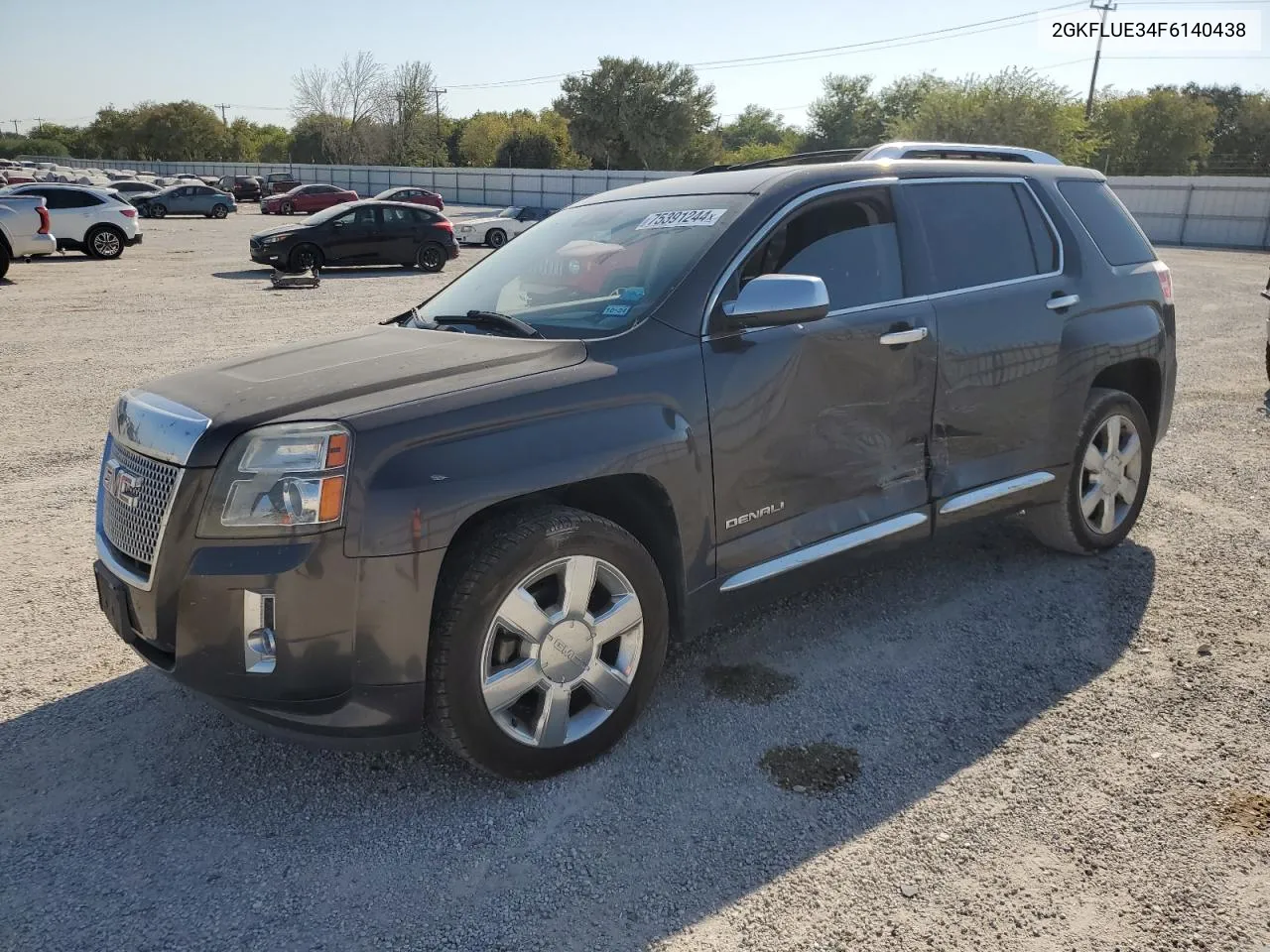 2015 GMC Terrain Denali VIN: 2GKFLUE34F6140438 Lot: 75391244