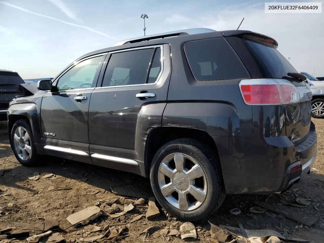 2015 GMC Terrain Denali VIN: 2GKFLUE32F6406409 Lot: 75909974