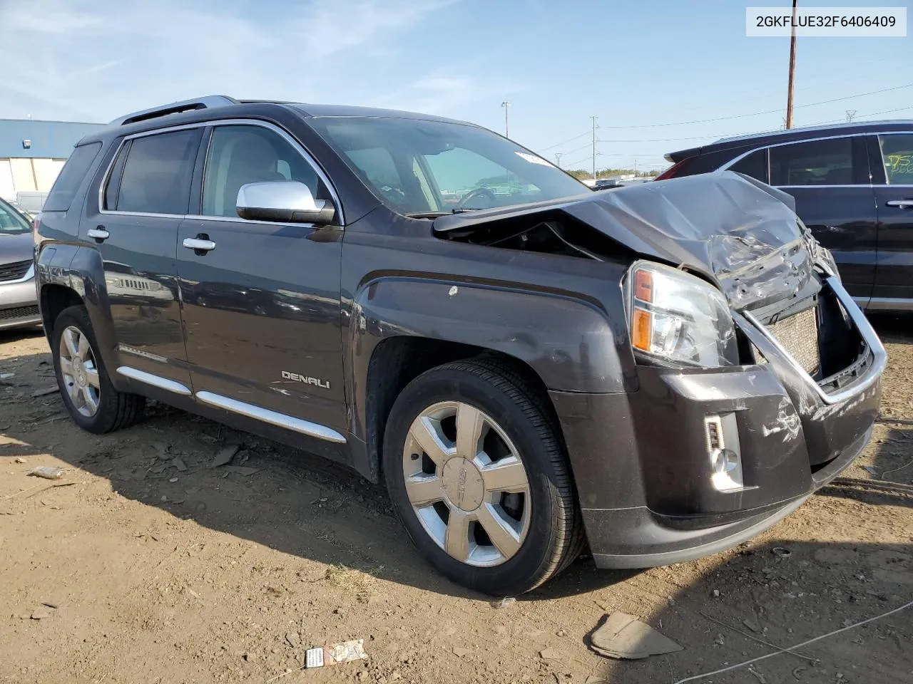 2015 GMC Terrain Denali VIN: 2GKFLUE32F6406409 Lot: 75909974