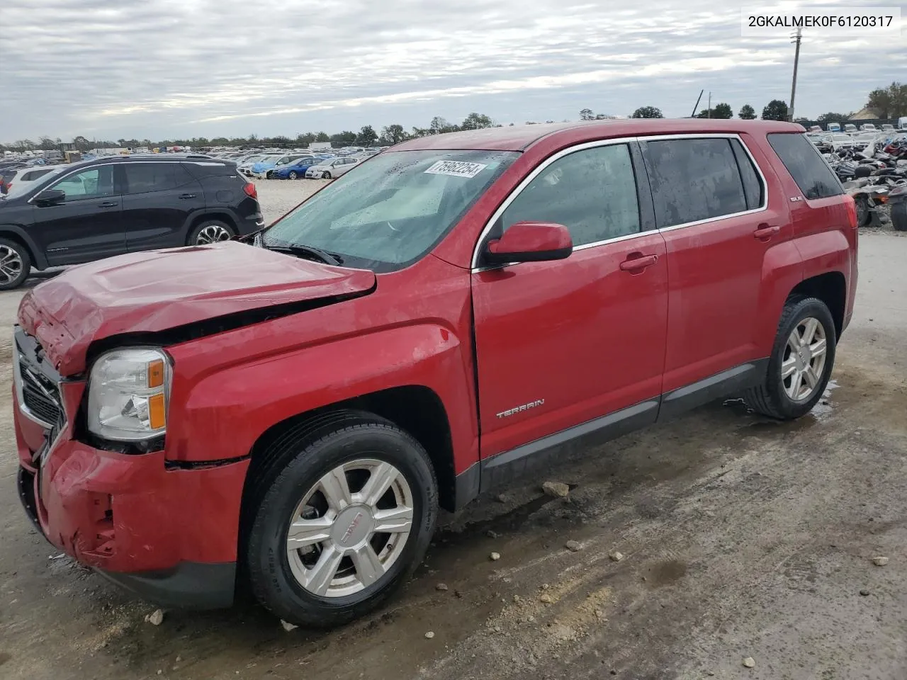 2GKALMEK0F6120317 2015 GMC Terrain Sle