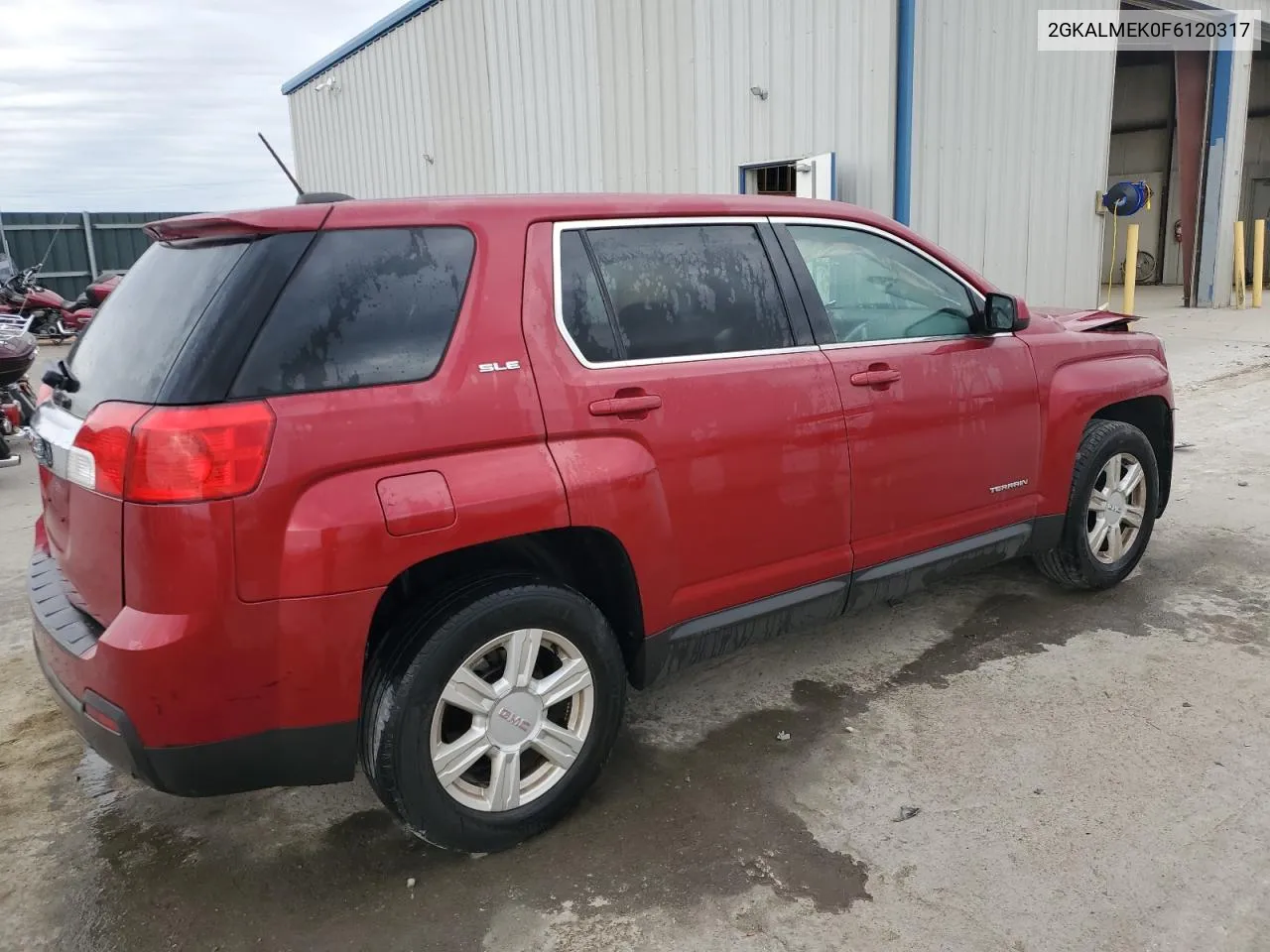 2015 GMC Terrain Sle VIN: 2GKALMEK0F6120317 Lot: 75962254