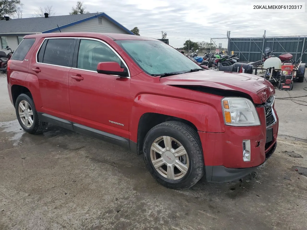 2GKALMEK0F6120317 2015 GMC Terrain Sle