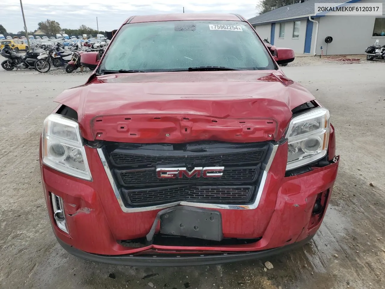 2015 GMC Terrain Sle VIN: 2GKALMEK0F6120317 Lot: 75962254