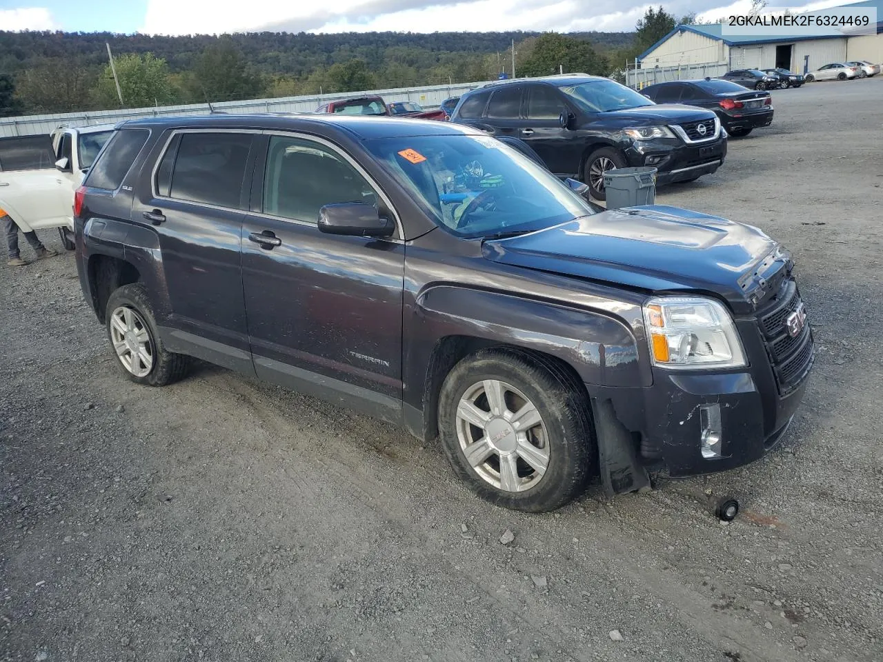 2015 GMC Terrain Sle VIN: 2GKALMEK2F6324469 Lot: 76157994