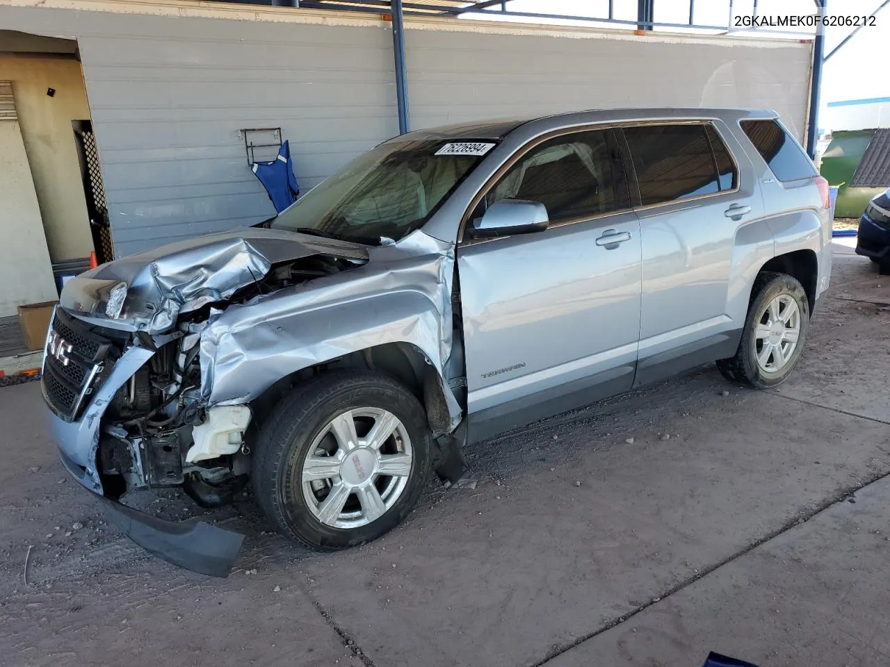 2GKALMEK0F6206212 2015 GMC Terrain Sle