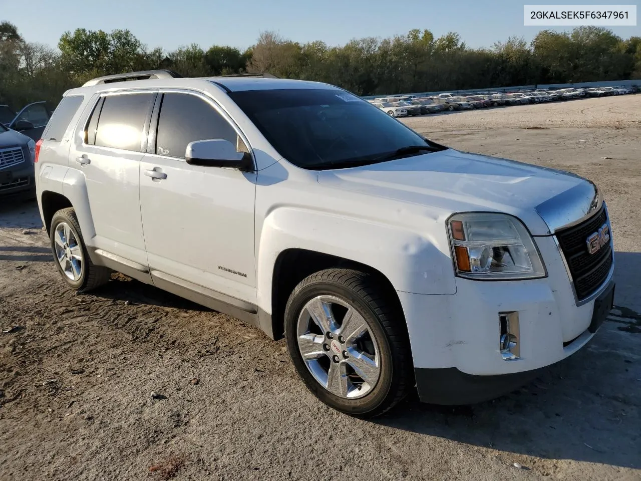 2015 GMC Terrain Slt VIN: 2GKALSEK5F6347961 Lot: 76288664