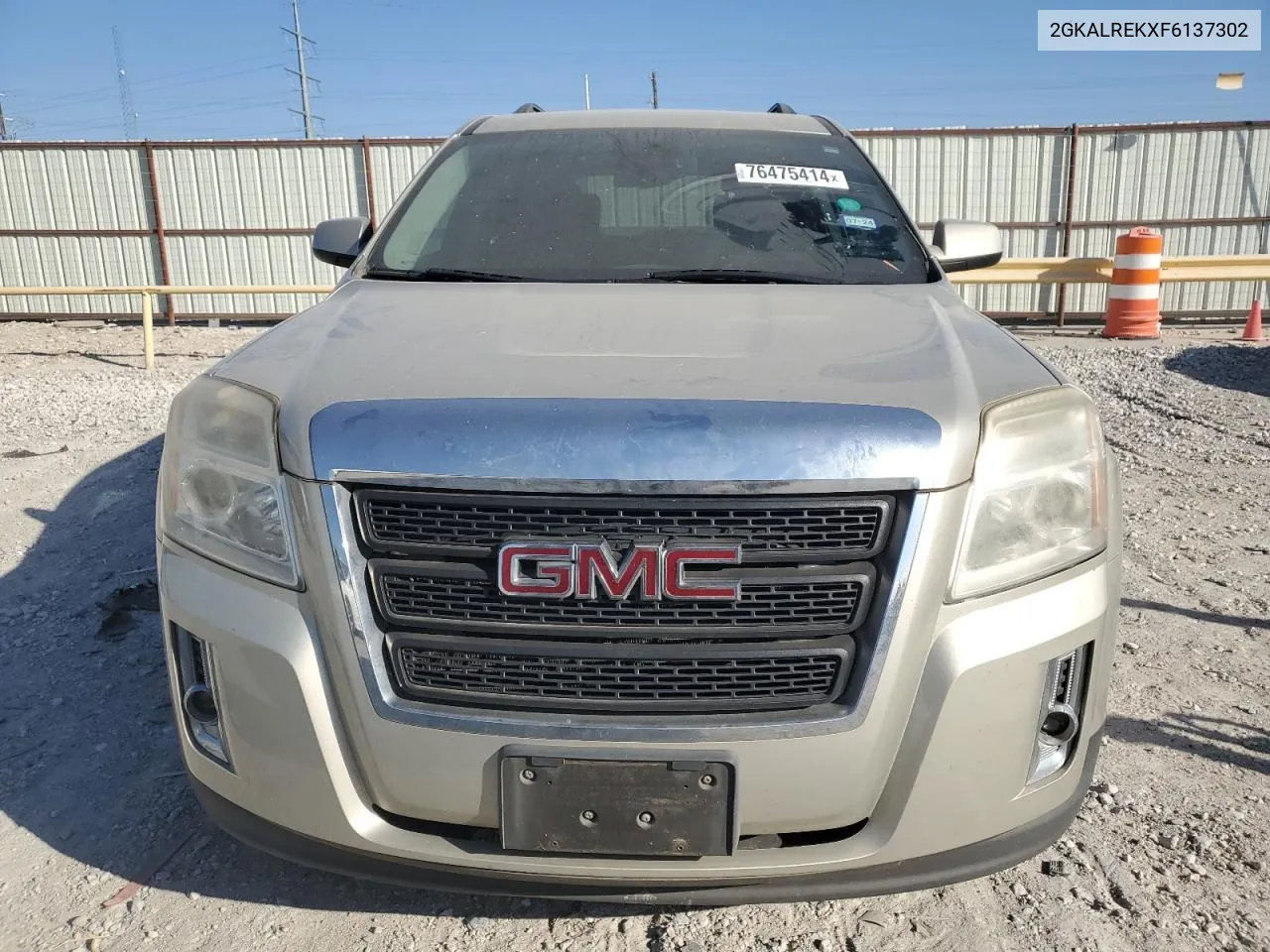 2015 GMC Terrain Sle VIN: 2GKALREKXF6137302 Lot: 76475414