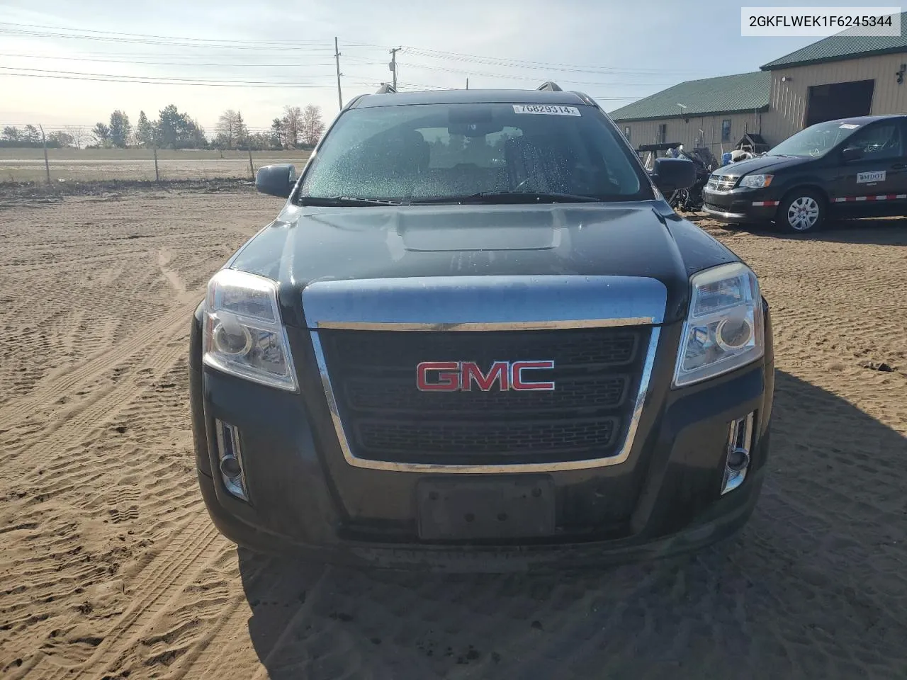 2015 GMC Terrain Sle VIN: 2GKFLWEK1F6245344 Lot: 76829314